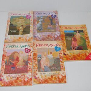 Forever Angels By Suzanne Weyn Set 5 Fiction Paperback Books with Stickers